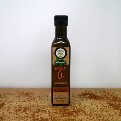 Leindotter Öl 250ml Flasche