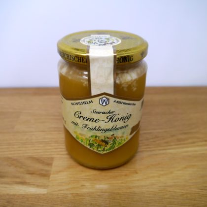 Honig_Creme_Frühlingsblumen_500g